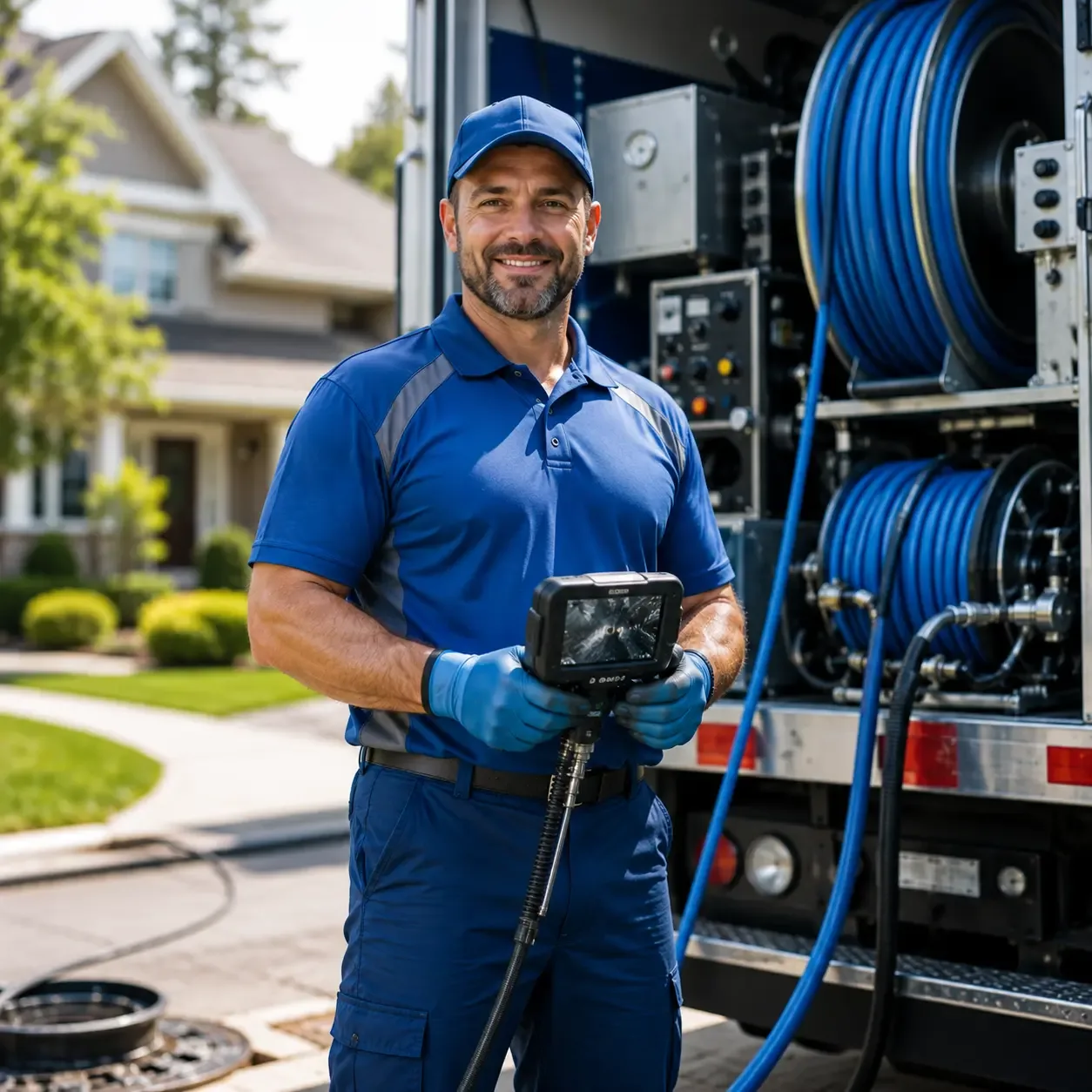 Local outdoor drain cleaning specialists in Georgetown, MS